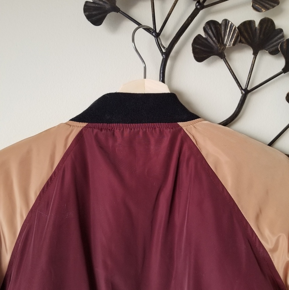 Bomber Jacket - Color Block - Picture 4 of 4